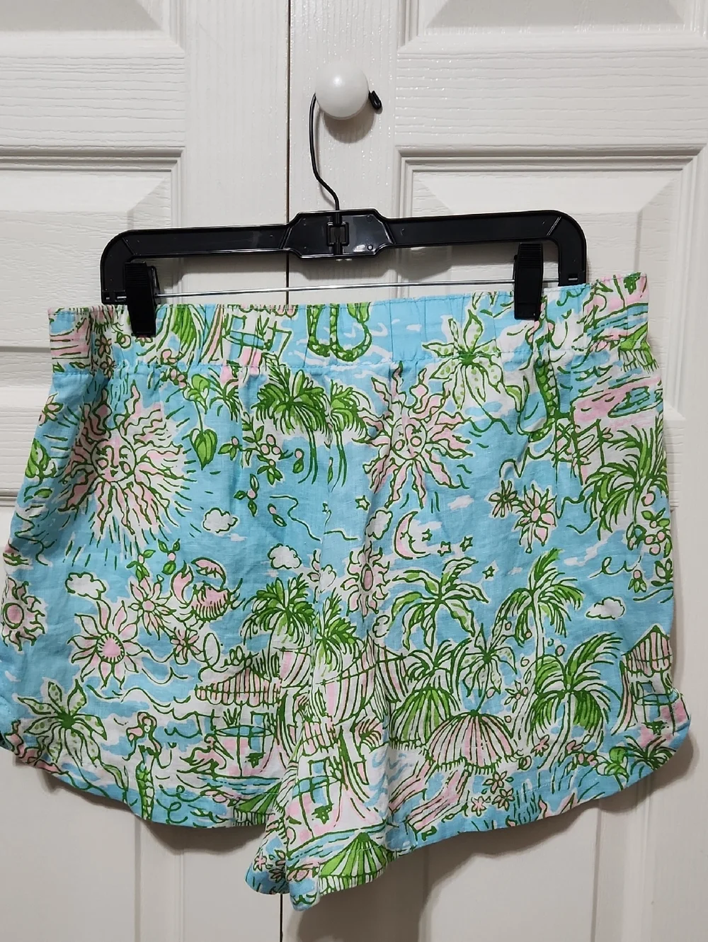 NWT Lilly Pulitzer Elodey Linen Short. Size XL - Picture 5 of 8